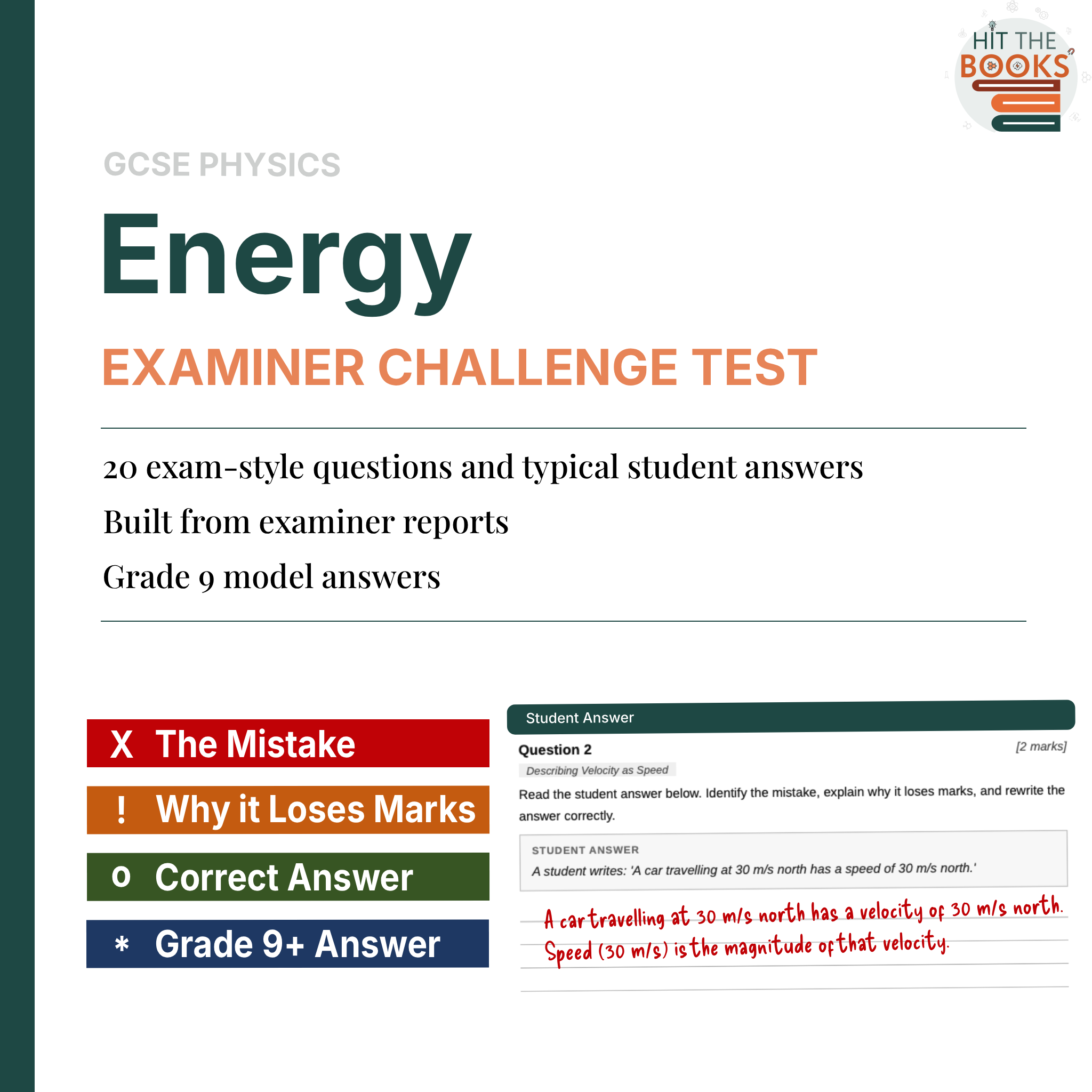 Examiner Challenge Test — GCSE Physics Energy