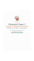 GCSE Chemistry Paper 2 — Grade 9 Model Answers (6-Markers)