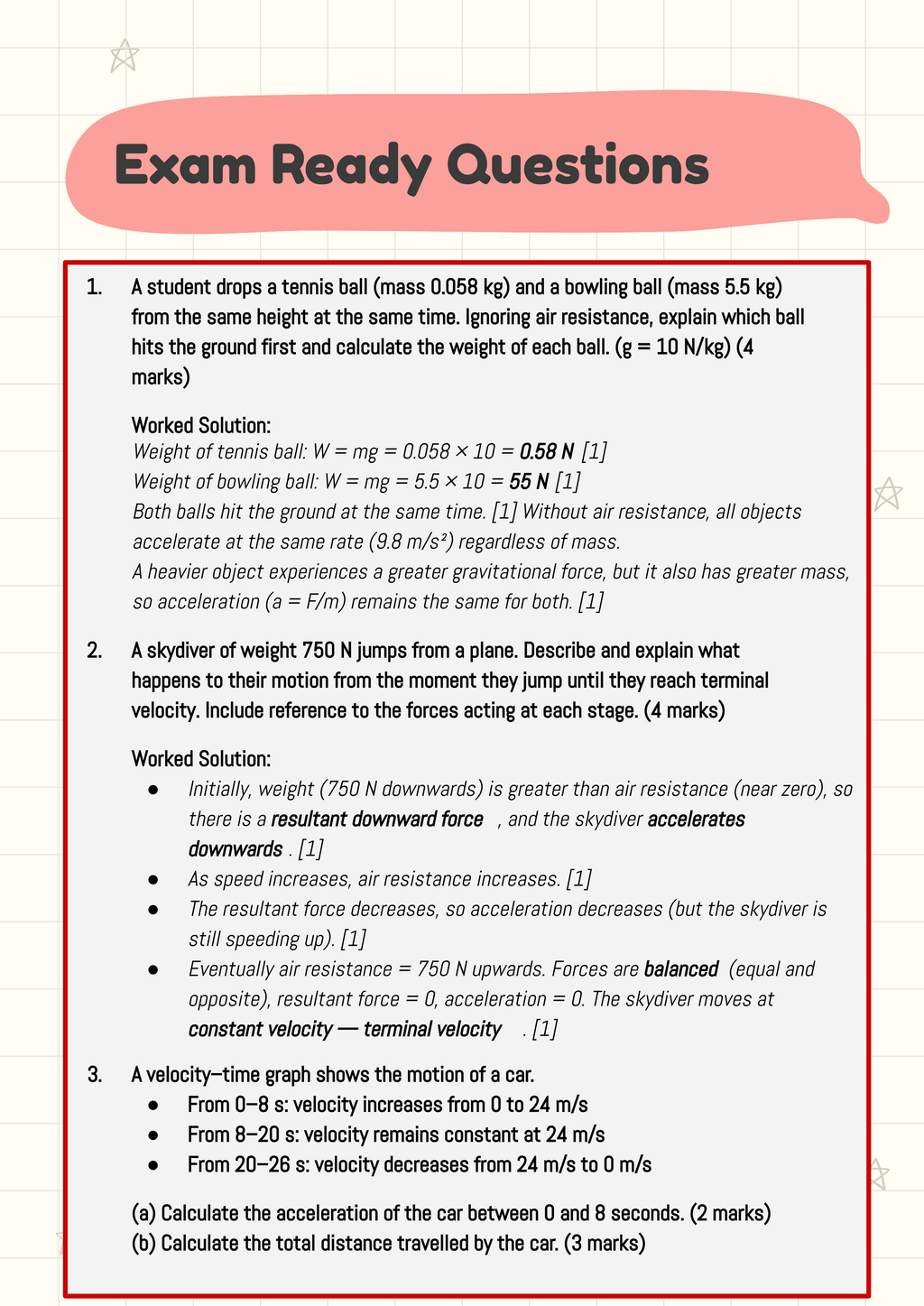 Exam Guide - AQA GCSE Physics Paper 1 & 2