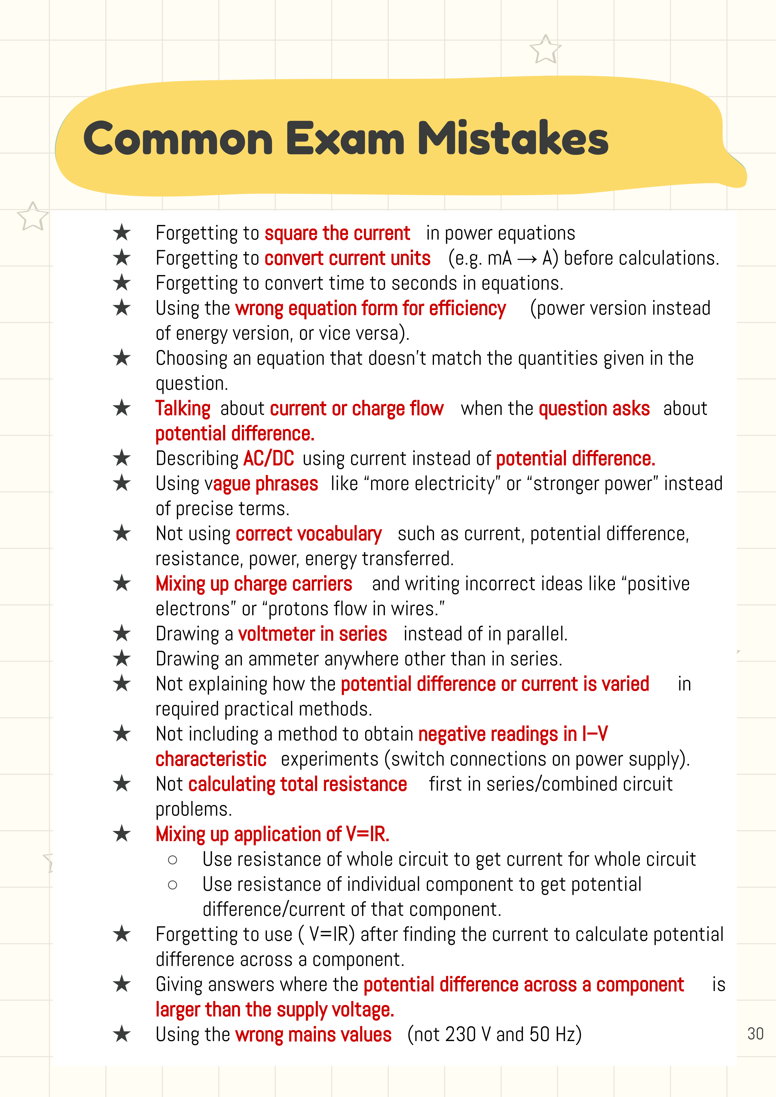 Exam Guide - AQA GCSE Physics Paper 1 & 2