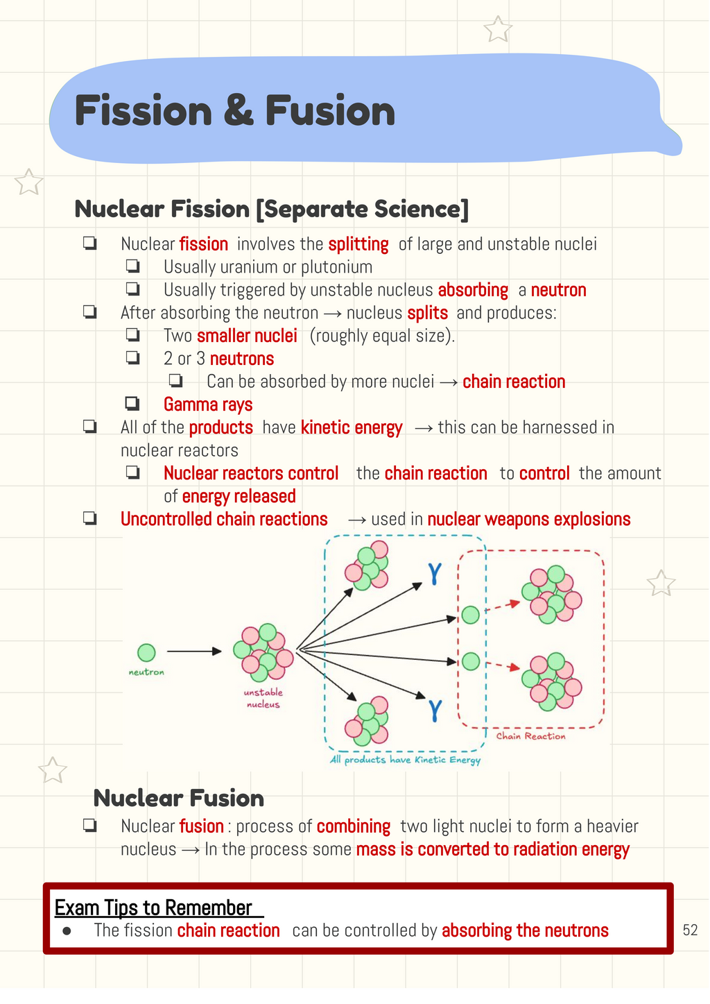 Exam Guide - AQA GCSE Physics Paper 1